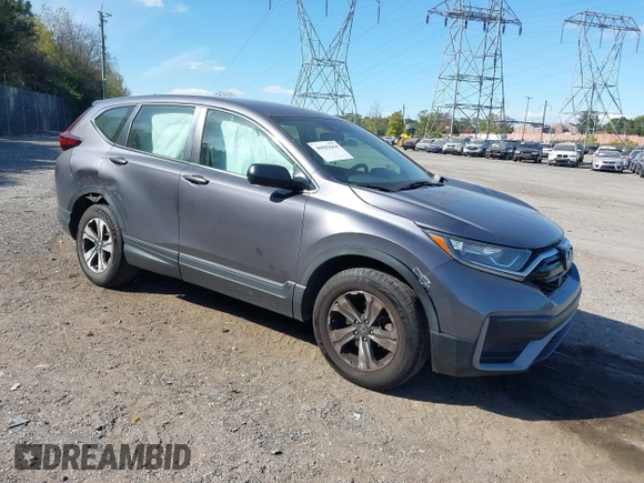 2020 Honda CR-V LX with VIN 5J6RW2H21LL003395, listed as a IAAI auction lot 40582664 with 133,151 mi miles. Bid and sale history available at carsss.com. Image 1.
