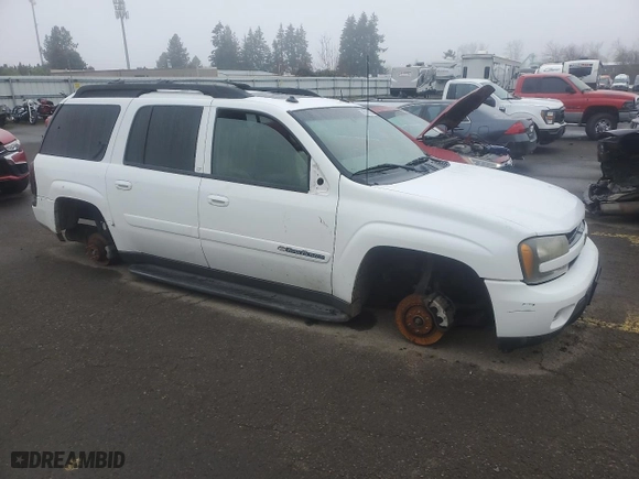 2004 Chevrolet TrailBlazer EXT LS with VIN 1GNET16S146112201, listed as a Copart auction lot 89147085 with 0 mi miles and Salvage Title. Bid and sale history available at carsss.com. Image 4.