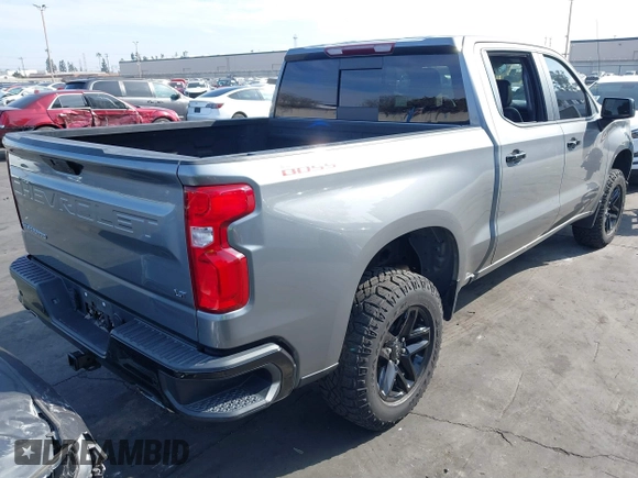 2020 Chevrolet Silverado 1500 LT Trail Boss with VIN 3GCPYFED9LG237690, listed as a IAAI auction lot 41470921 with 19,181 mi miles. Bid and sale history available at carsss.com. Image 4.