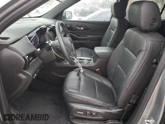 2023 Chevrolet Traverse RS with VIN 1GNERJKW7PJ228236, listed as a Copart auction lot 88091645 with 17,256 mi miles and Salvage Title. Bid and sale history available at carsss.com. Image 7.