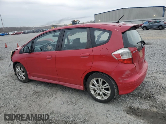 2009 Honda Fit Sport with VIN JHMGE88439S004369, listed as a Copart auction lot 48160115 with 190,132 mi miles and Salvage Title. Bid and sale history available at carsss.com. Image 2.