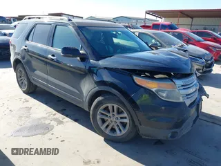 2015 Ford Explorer XLT with VIN 1FM5K7D88FGB18303, listed as a IAAI auction lot 41214385 with 119,813 mi miles and . Bid and sale history available at carsss.com. Image 1.