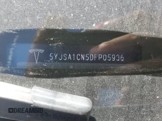 2013 Tesla Model S с VIN 5YJSA1CN5DFP05936, выставлен на аукционе Copart как лот 51831795 с пробегом Не указан миль и Списание • Salvage title. История ставок и продаж доступна на DreamBid. Изображение 12.
