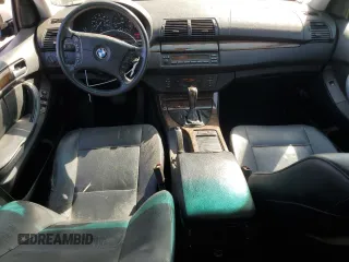 2005 BMW X5 3.0i with VIN 5UXFA13595LY02037, listed as a Copart auction lot 75937804 with 194,485 mi miles and Salvage Title. Bid and sale history available at carsss.com. Image 8.