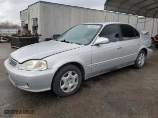 1999 Honda Civic EX with VIN 2HGEJ8642XH535558, listed as a Copart auction lot 45024675 with 148,808 mi miles and Salvage Title. Bid and sale history available at carsss.com. Image 1.