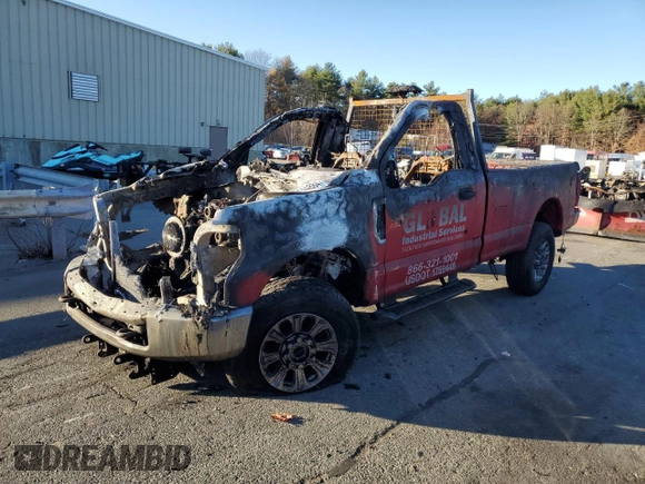 2017 Ford Super Duty F-250 SRW XLT with VIN 1FTBF2B64HEB49093, listed as a Copart auction lot 79744884 with Not Provided miles and Salvage Title. Bid and sale history available at carsss.com. Image 1.