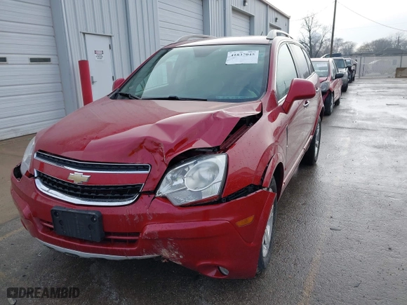2013 Chevrolet Captiva Sport Fleet LT with VIN 3GNAL3EK0DS621218, listed as a IAAI auction lot 41837045 with 122,807 mi miles. Bid and sale history available at carsss.com. Image 17.