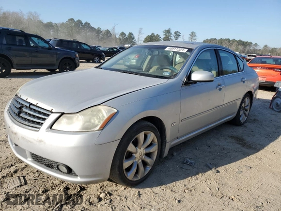 2007 Infiniti M35 with VIN JNKAY01E77M302717, listed as a Copart auction lot 46641524 with 182,544 mi miles and Salvage Title. Bid and sale history available at carsss.com. Image 1.