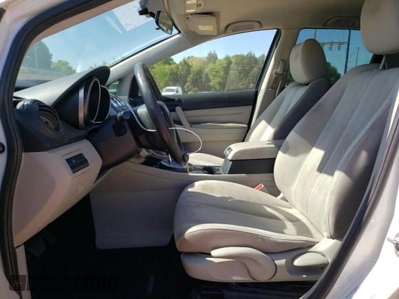 2011 Mazda CX-7 i SV with VIN JM3ER2A52B0399926, listed as a Copart auction lot 53083115 with 237,589 mi miles and Salvage Title. Bid and sale history available at carsss.com. Image 7.
