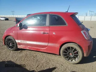 2012 FIAT 500 Abarth with VIN 3C3CFFFH6CT380744, listed as a Copart auction lot 88365985 with 144,346 mi miles and Salvage title. Bid and sale history available at DreamBid. Image 2.