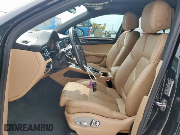 2021 Porsche Macan with VIN WP1AA2A59MLB12029, listed as a Copart auction lot 57283285 with 20,078 mi miles and Salvage title. Bid and sale history available at DreamBid. Image 7.
