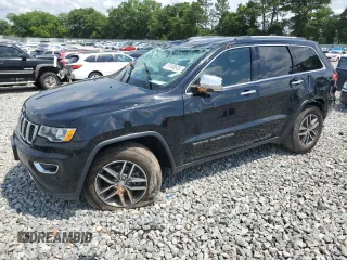 2017 Jeep Grand Cherokee Limited with VIN 1C4RJEBG9HC837822, listed as a Copart auction lot 57498835 with 140,179 mi miles and Salvage title. Bid and sale history available at DreamBid. Image 1.