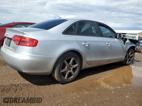 2009 Audi A4 Premium with VIN WAULF78K09N012608, listed as a Copart auction lot 61978525 with 140,078 mi miles and Salvage title. Bid and sale history available at DreamBid. Image 3.