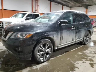 2017 Nissan Pathfinder SL with VIN 5N1DR2MM6HC648772, listed as a Copart auction lot 45711115 with 233,129 mi miles and Clean Title. Bid and sale history available at carsss.com. Image 1.