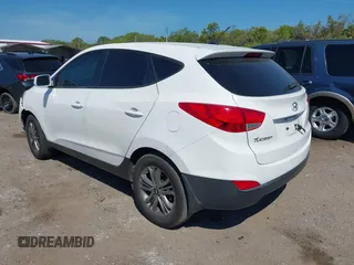2015 Hyundai Tucson GLS with VIN KM8JT3AF9FU013178, listed as a IAAI auction lot 41846200 with 143,711 mi miles and . Bid and sale history available at DreamBid. Image 3.