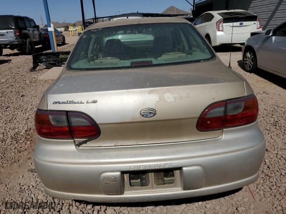 2001 Chevrolet Malibu LS with VIN 1G1NE52J416126928, listed as a Copart auction lot 46876715 with 79,241 mi miles and Clean Title. Bid and sale history available at carsss.com. Image 6.