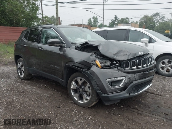 2020 Jeep Compass Limited z VIN 3C4NJDCB1LT131792, wystawiony jako IAAI lot #42443165 z przebiegiem 69 459 mil mil oraz . Historia ofert i sprzedaży dostępna na DreamBid. Obrazek 1.