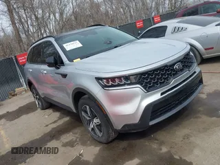 2021 Kia Sorento S with VIN 5XYRLDLC4MG006539, listed as a IAAI auction lot 41370137 with 40,994 mi miles and . Bid and sale history available at DreamBid. Image 1.