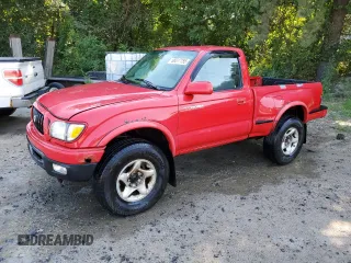 2001 Toyota Tacoma with VIN 5TEPM62N81Z732635, listed as a Copart auction lot 66517755 with 198,900 mi miles and Clean title. Bid and sale history available at DreamBid. Image 1.