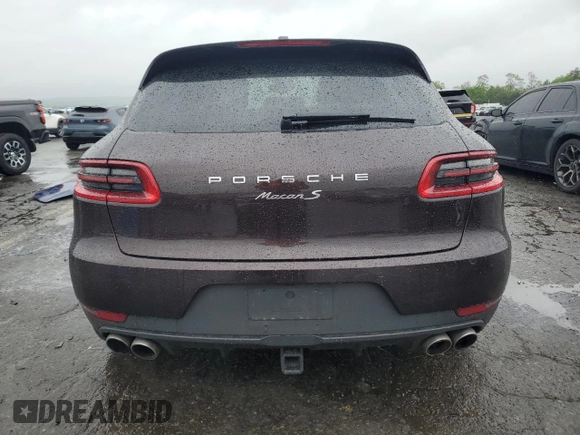 2017 Porsche Macan S z VIN WP1AB2A50HLB16148, wystawiony jako Copart lot #57942475 z przebiegiem 86 547 mil mil oraz Szkody całkowita. Historia ofert i sprzedaży dostępna na DreamBid. Obrazek 6.