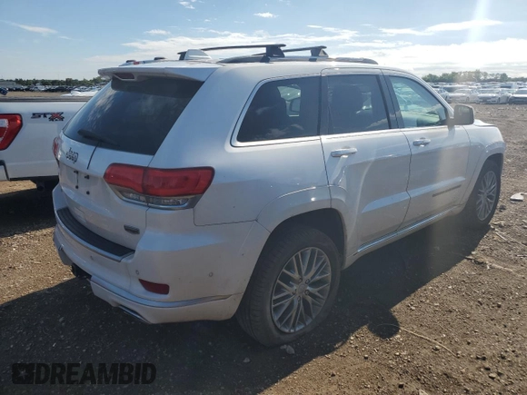 2017 Jeep Grand Cherokee Summit with VIN 1C4RJFJT9HC736624, listed as a Copart auction lot 62197245 with 217,469 mi miles and Salvage title. Bid and sale history available at DreamBid. Image 3.
