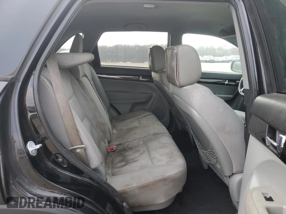 2011 Kia Sorento LX with VIN 5XYKT4A22BG054386, listed as a Copart auction lot 85005104 with 182,281 mi miles and Salvage Title. Bid and sale history available at carsss.com. Image 11.