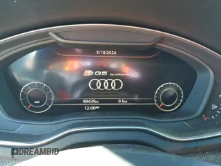 2018 Audi SQ5 Premium Plus with VIN WA1A4AFY5J2053904, listed as a Copart auction lot 75339584 with 89,439 mi miles and Salvage Title. Bid and sale history available at DreamBid. Image 9.