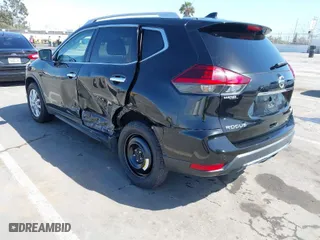 2019 Nissan Rogue SV with VIN KNMAT2MV1KP502149, listed as a IAAI auction lot 41973645 with 80,537 mi miles. Bid and sale history available at carsss.com. Image 3.