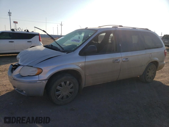 2007 Chrysler Town & Country LWB Limited with VIN 2A8GP64L47R305818, listed as a Copart auction lot 82684554 with 0 mi miles and Salvage Title. Bid and sale history available at carsss.com. Image 1.
