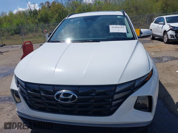 2023 Hyundai Tucson SEL with VIN 5NMJFCAE8PH235724, listed as a IAAI auction lot 41864515 with 18,774 mi miles. Bid and sale history available at carsss.com. Image 12.
