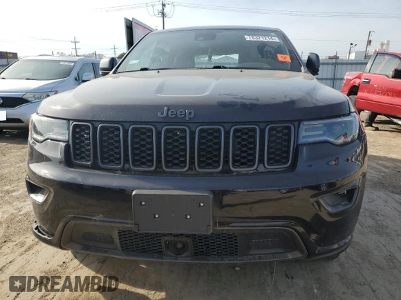 2021 Jeep Grand Cherokee 80th Anniversary with VIN 1C4RJFBG1MC811263, listed as a Copart auction lot 78321214 with 13,034 mi miles and Salvage Title. Bid and sale history available at carsss.com. Image 5.