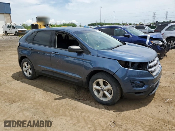 2018 Ford Edge SE with VIN 2FMPK3G97JBB71693, listed as a Copart auction lot 61194895 with 67,992 mi miles and Salvage title. Bid and sale history available at DreamBid. Image 4.