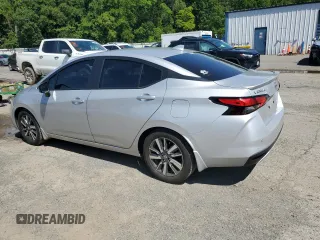 2021 Nissan Versa SV with VIN 3N1CN8EV5ML923006, listed as a Copart auction lot 58546675 with 33,580 mi miles and Salvage title. Bid and sale history available at DreamBid. Image 2.