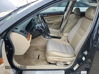 2007 Acura TSX with VIN JH4CL96867C015499, listed as a Copart auction lot 45552355 with 201,481 mi miles and Salvage title. Bid and sale history available at DreamBid. Image 7.