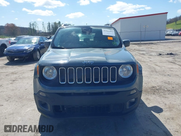 2017 Jeep Renegade Altitude with VIN ZACCJBBBXHPG59178, listed as a IAAI auction lot 41962497 with 126,062 mi miles and . Bid and sale history available at DreamBid. Image 12.