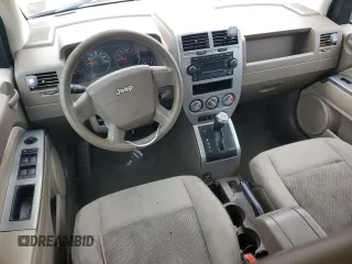 2007 Jeep Compass Sport with VIN 1J8FT47W17D205650, listed as a Copart auction lot 51174585 with 215,473 mi miles and Salvage Title. Bid and sale history available at carsss.com. Image 8.