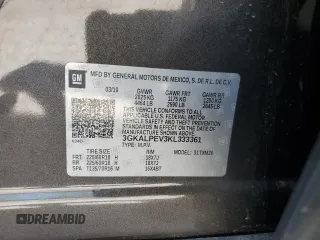 2019 GMC Terrain SLT z VIN 3GKALPEV3KL333361, wystawiony jako Copart lot #52609265 z przebiegiem 106 445 mil mil oraz Szkoda całkowita • Salvage title. Historia ofert i sprzedaży dostępna na DreamBid. Obrazek 15.