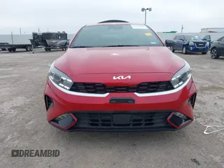 2024 Kia Forte GT-Line with VIN 3KPF54AD8RE800716, listed as a IAAI auction lot 41743373 with 9,667 mi miles. Bid and sale history available at carsss.com. Image 12.