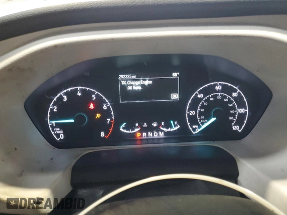 2020 Ford Transit Cargo with VIN 1FTBR1Y8XLKB58322, listed as a Copart auction lot 53746245 with 292,325 mi miles and Salvage Title. Bid and sale history available at DreamBid. Image 9.