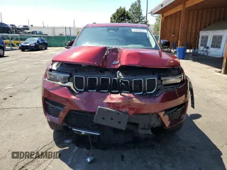 2023 Jeep Grand Cherokee Laredo with VIN 1C4RJHAG9PC514520, listed as a Copart auction lot 55630505 with 31,057 mi miles and Salvage title. Bid and sale history available at DreamBid. Image 5.