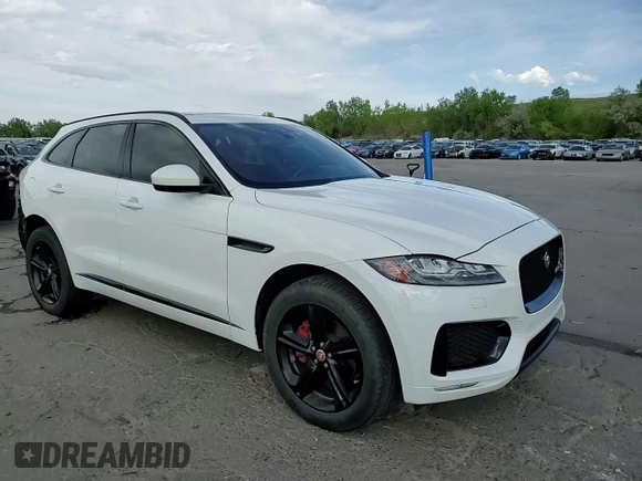 2018 Jaguar F-Pace S with VIN SADCM2FV8JA246410, listed as a Copart auction lot 57907555 with 104,990 mi miles and Salvage title. Bid and sale history available at DreamBid. Image 15.