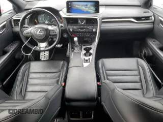 2020 Lexus RX with VIN 2T2SZMDA3LC256115, listed as a Copart auction lot 82783154 with 81,903 mi miles and Salvage Title. Bid and sale history available at carsss.com. Image 8.