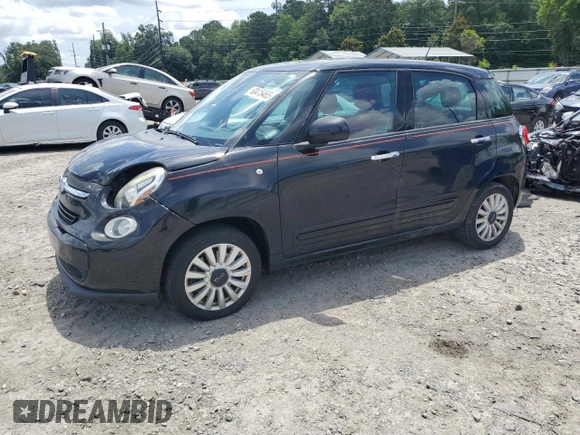 2014 FIAT 500L Easy z VIN ZFBCFABH5EZ011733, wystawiony jako Copart lot #60415465 z przebiegiem 113 080 mil mil oraz Szkoda całkowita • Salvage title. Historia ofert i sprzedaży dostępna na DreamBid. Obrazek 1.