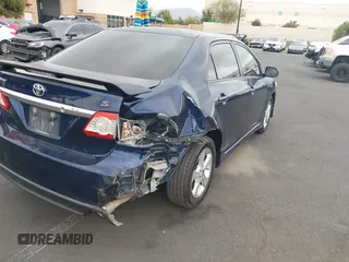 2013 Toyota Corolla L with VIN 5YFBU4EE1DP095964, listed as a IAAI auction lot 42055025 with 166,826 mi miles. Bid and sale history available at carsss.com. Image 6.