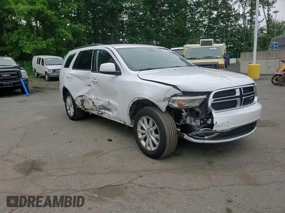 2014 Dodge Durango SXT with VIN 1C4RDJAG4EC323423, listed as a Copart auction lot 60159145 with 160,022 mi miles and Salvage title. Bid and sale history available at DreamBid. Image 14.