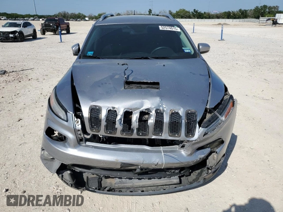 2016 Jeep Cherokee 75th Anniversary with VIN 1C4PJLCBXGW149100, listed as a Copart auction lot 52574015 with 96,308 mi miles and Salvage Title. Bid and sale history available at carsss.com. Image 5.