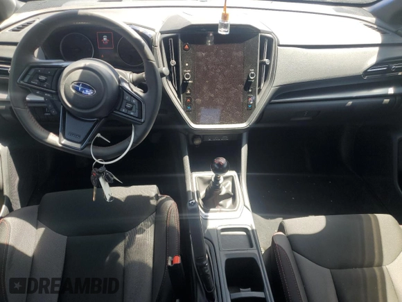 2024 Subaru WRX with VIN JF1VBAB64R9807563, listed as a Copart auction lot 57144225 with 11,692 mi miles and Salvage title. Bid and sale history available at DreamBid. Image 8.