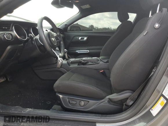 2022 Ford Mustang EcoBoost with VIN 1FA6P8TH8N5122837, listed as a Copart auction lot 51655955 with 32,303 mi miles and Salvage title. Bid and sale history available at DreamBid. Image 7.