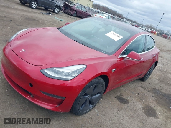 2018 Tesla Model 3 Long Range Battery with VIN 5YJ3E1EB3JF129772, listed as a IAAI auction lot 42017305 with 103,825 mi miles and . Bid and sale history available at DreamBid. Image 16.