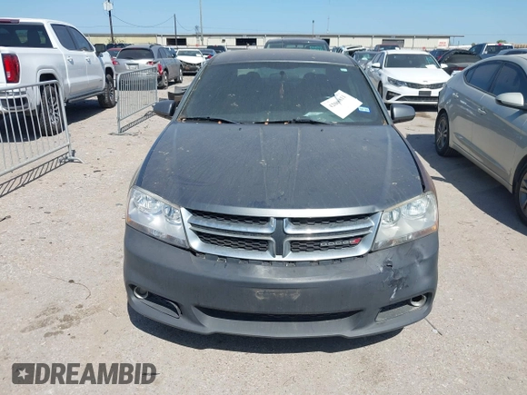 2013 Dodge Avenger SXT with VIN 1C3CDZCB8DN562180, listed as a IAAI auction lot 42000811 with 207,872 mi miles and . Bid and sale history available at carsss.com. Image 14.